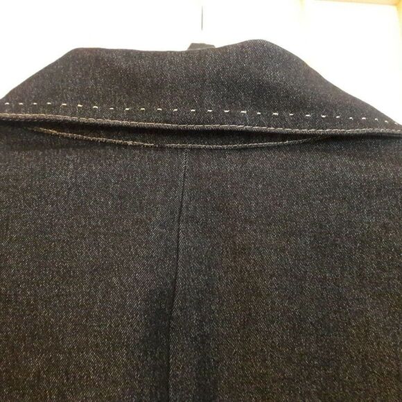 Classiques Charcoal Blue Single Button Blazer - Picture 6 of 6